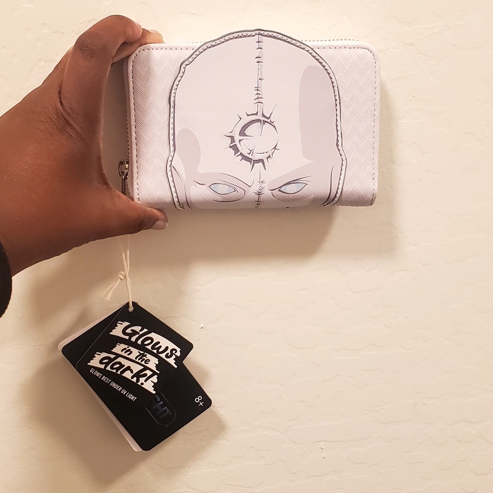 Loungefly Marvel Moon Night Mr. Knight Zip Around Wallet